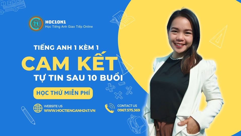 Cam kết tự tin giao tiếp tiếng anh sau 10 buổi học